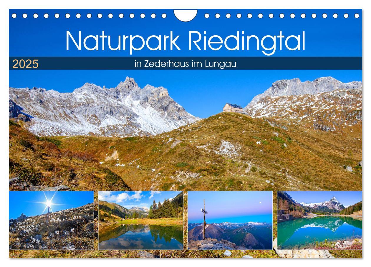 Cover: 9783435145515 | Naturpark Riedingtal (Wandkalender 2025 DIN A4 quer), CALVENDO...