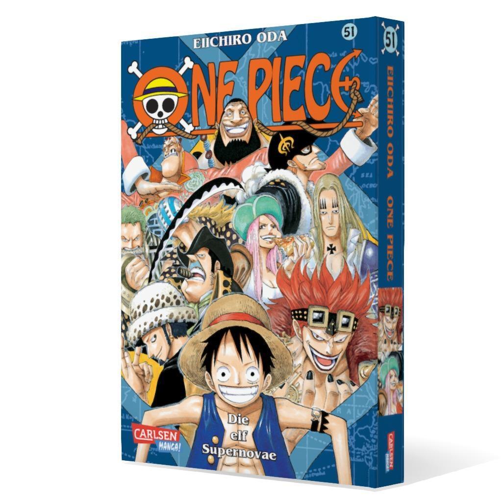 Bild: 9783551758309 | One Piece 51. Die elf Supernovae | Eiichiro Oda | Taschenbuch | 224 S.