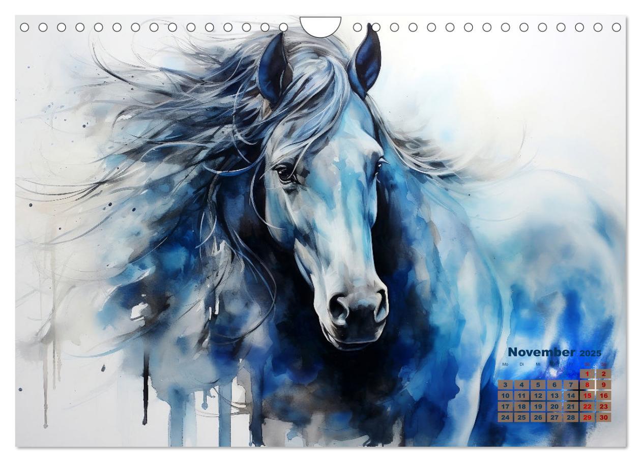 Bild: 9783435011780 | Kraftpakete in Aquarell (Wandkalender 2025 DIN A4 quer), CALVENDO...