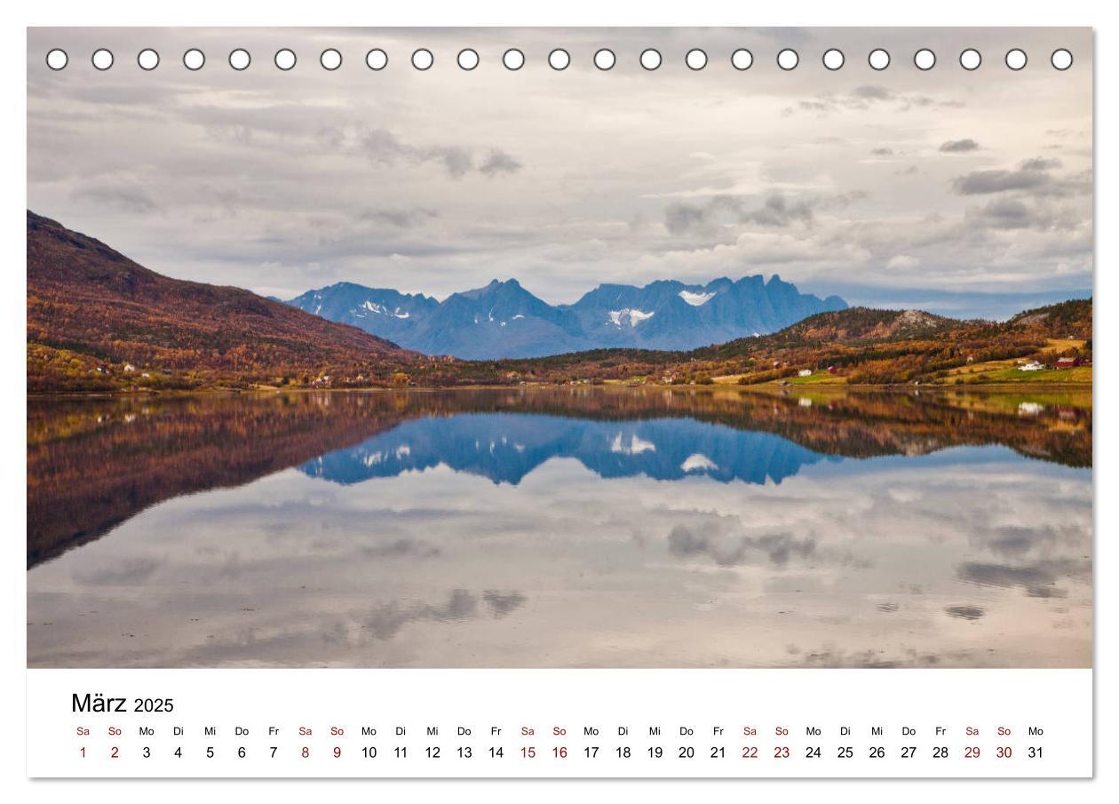 Bild: 9783435420209 | Skandinavien - Hoch im Norden (Tischkalender 2025 DIN A5 quer),...