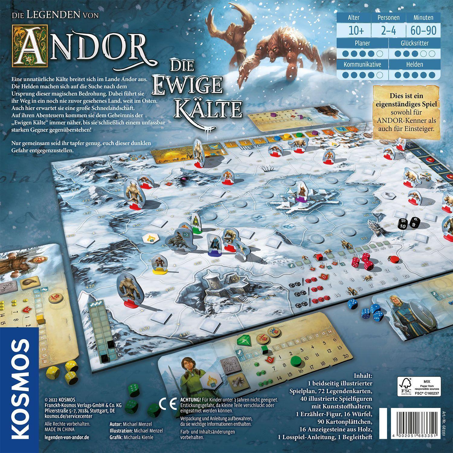 Bild: 4002051683351 | Andor - Die ewige Kälte | Michael Menzel | Spiel | Deutsch | 2023