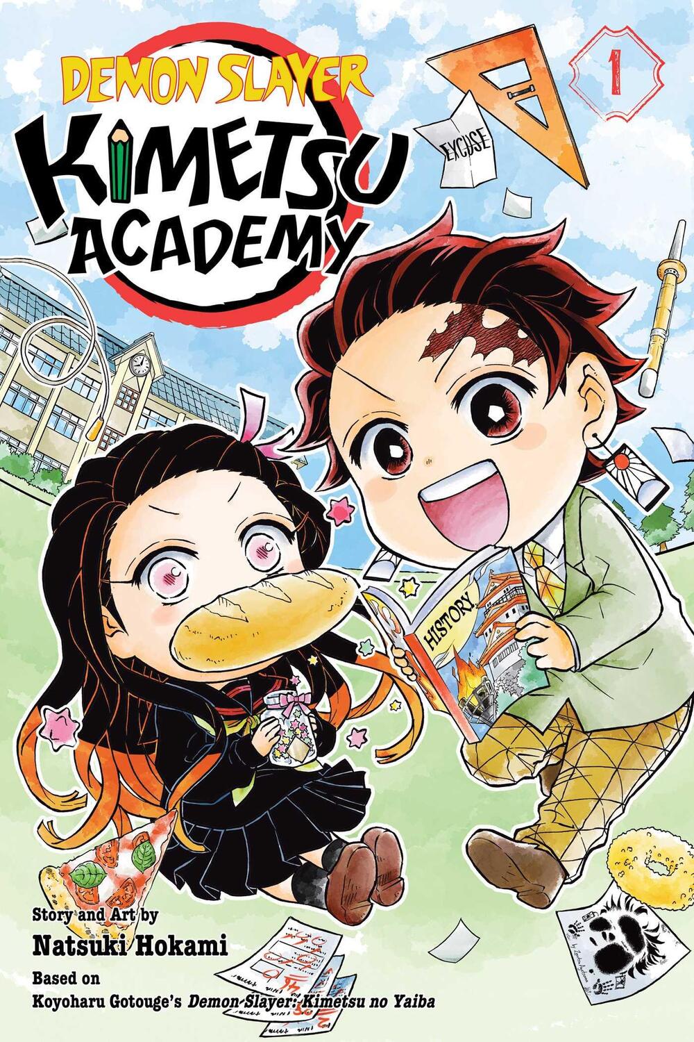 Cover: 9781974740352 | Demon Slayer: Kimetsu Academy, Vol. 1 | Natsuki Hokami | Taschenbuch