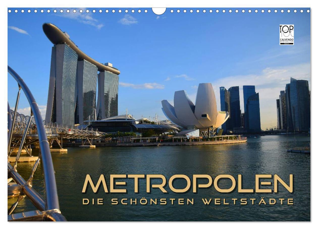 Cover: 9783435497591 | METROPOLEN - die schönsten Weltstädte (Wandkalender 2025 DIN A3...