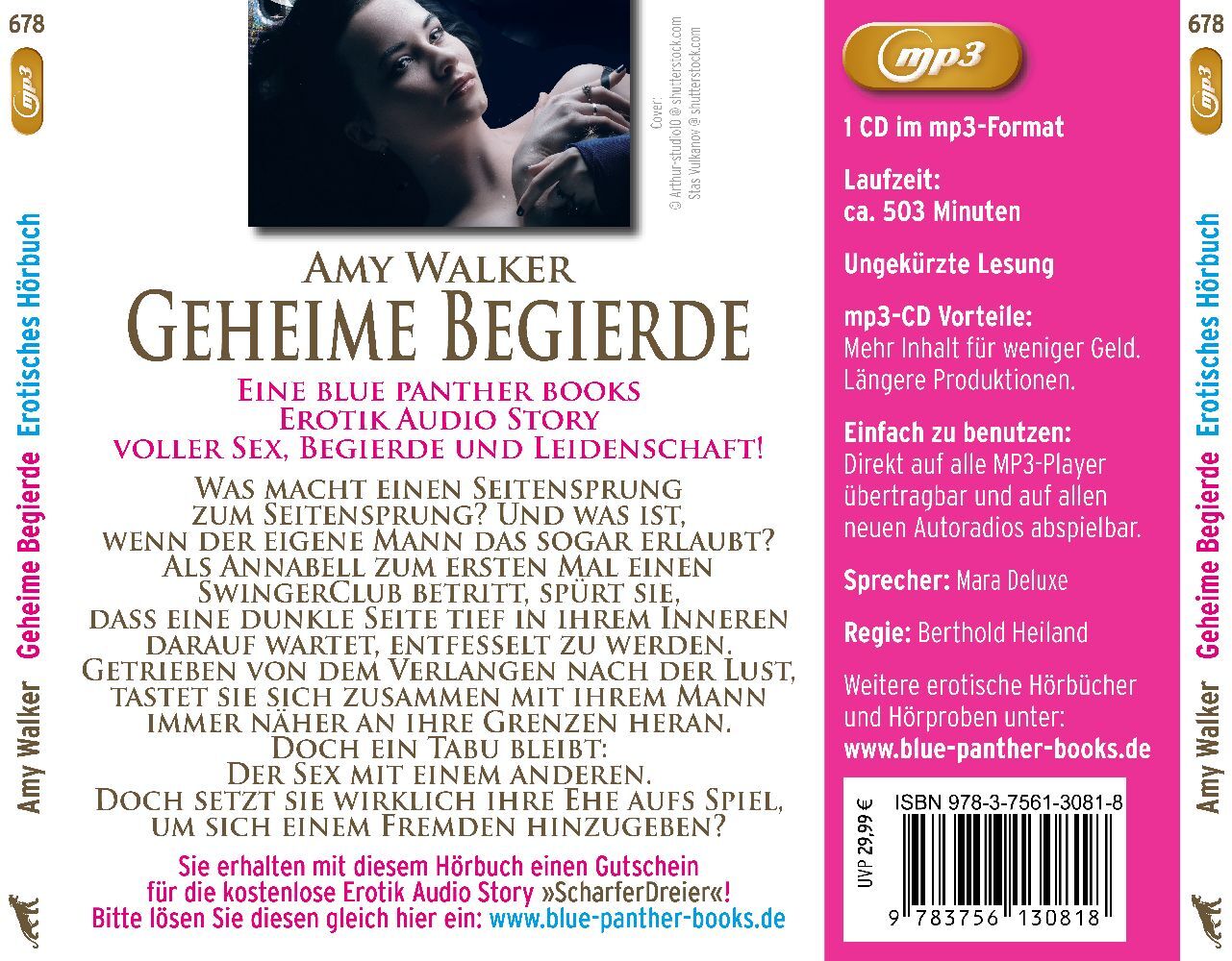 Bild: 9783756130818 | Geheime Begierde Erotik Audio Story Erotisches Hörbuch MP3CD,...