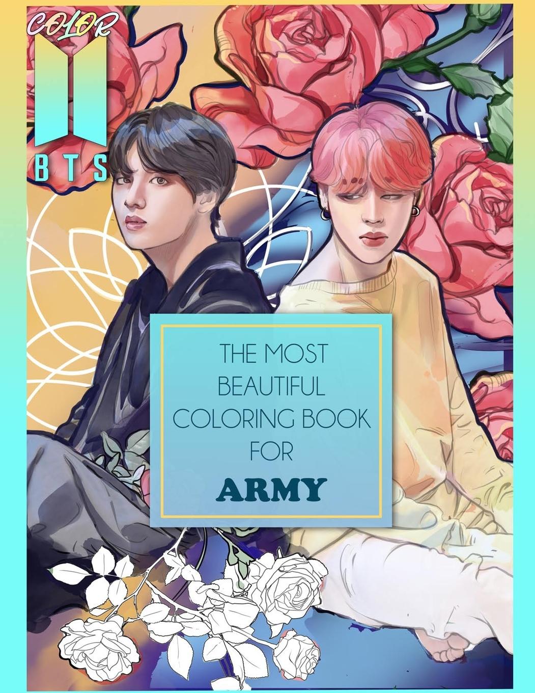 Cover: 9781777747466 | Color BTS! 2 | The Most Beautiful BTS Coloring Book For ARMY | Print