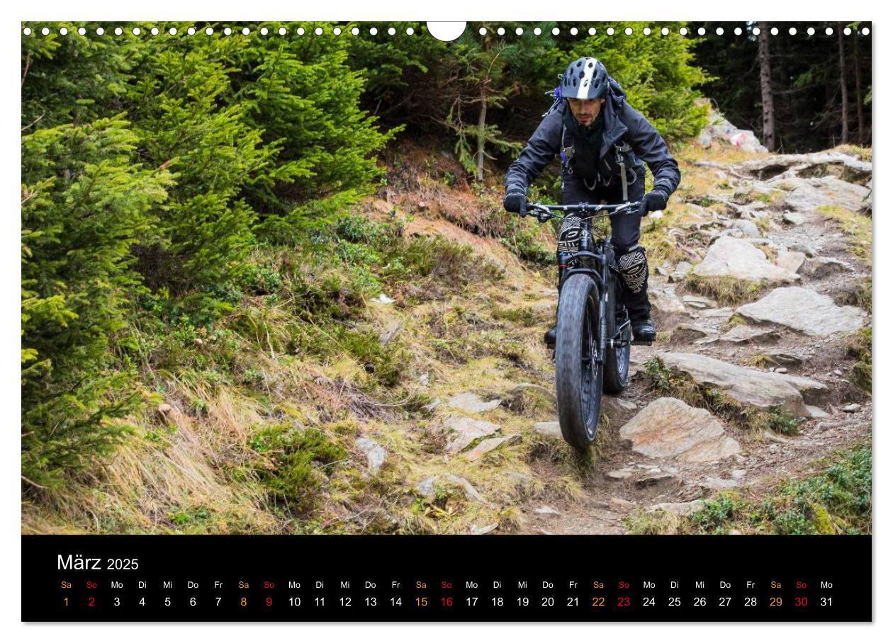 Bild: 9783435634811 | Mountainbike Freeride Momente (Wandkalender 2025 DIN A3 quer),...