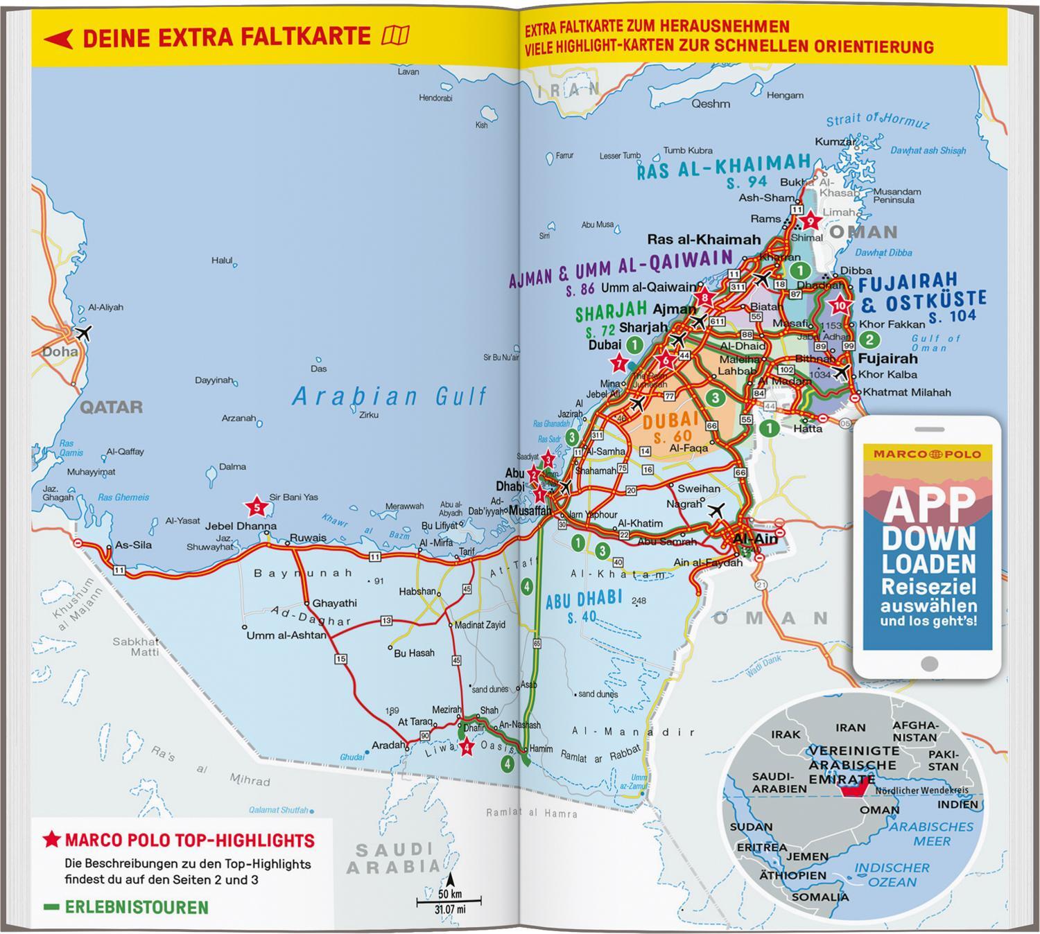 Bild: 9783829736985 | MARCO POLO Reiseführer Vereinigte Arabische Emirate | Taschenbuch