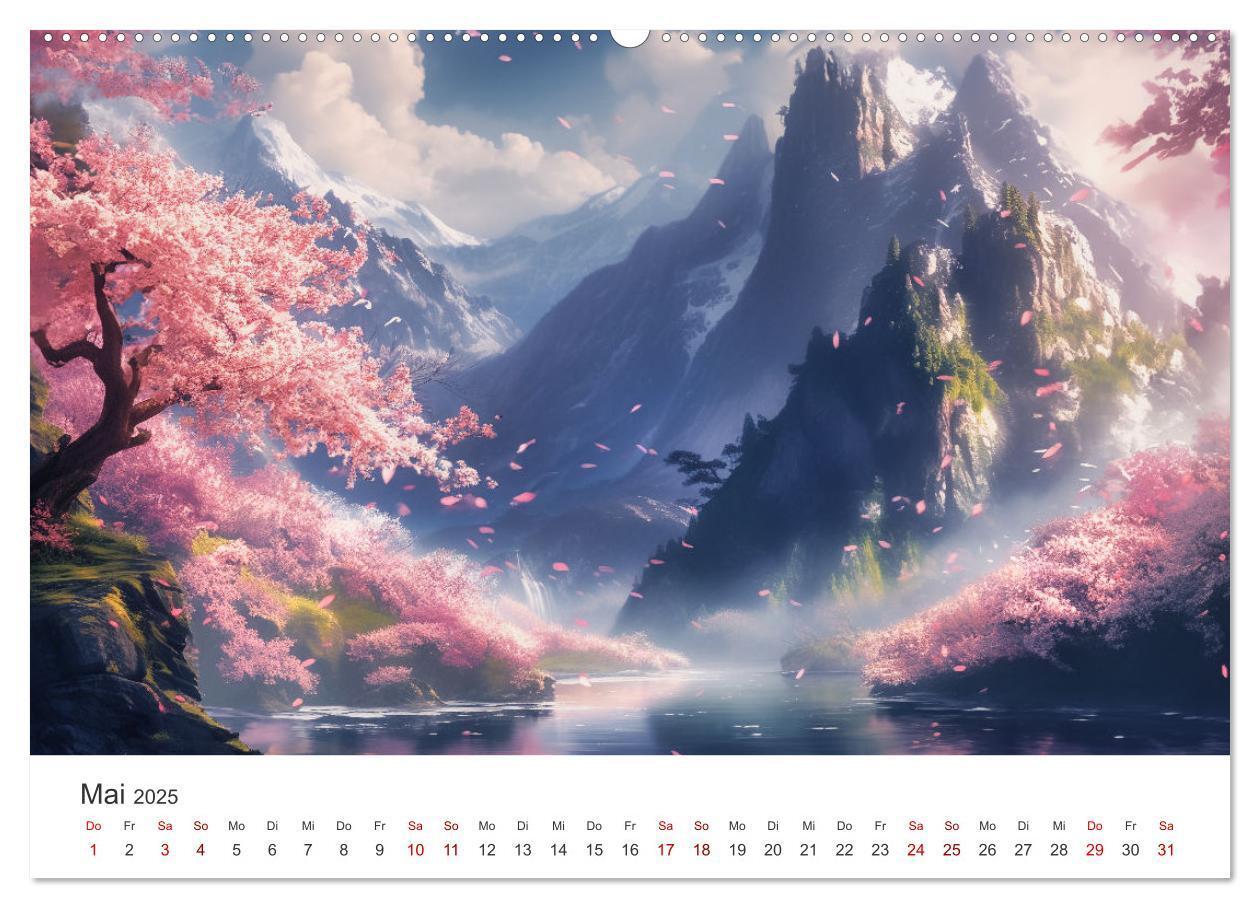 Bild: 9783383786181 | Anime - Welten: Eine Reise durch verträumte Welten (Wandkalender...