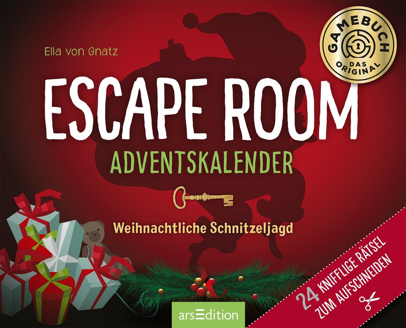 Bild: 9783845842356 | Escape Room Adventskalender. Weihnachtliche Schnitzeljagd | Gnatz