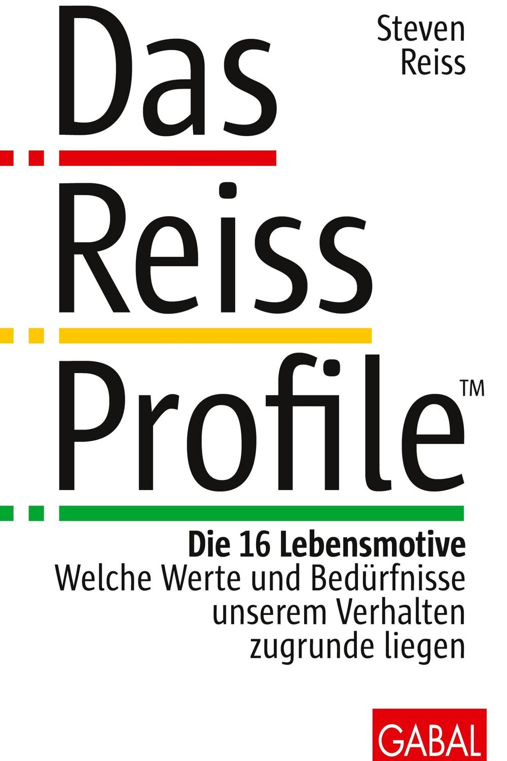 Cover: 9783869360003 | Das Reiss Profile | Steven Reiss | Buch | HC gerader Rücken kaschiert