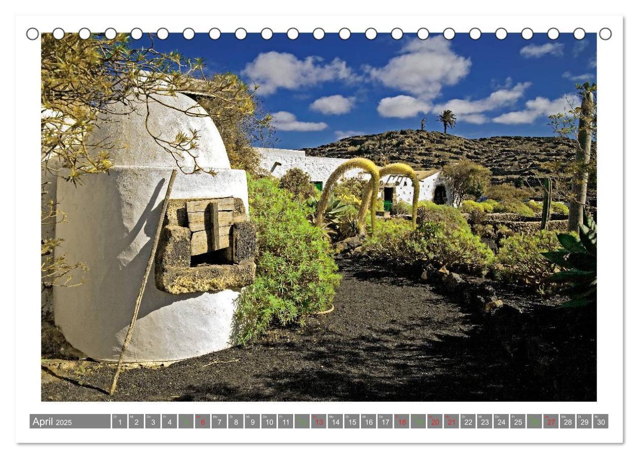 Bild: 9783435707560 | Aus dem Meer geboren - Lanzarote (Tischkalender 2025 DIN A5 quer),...