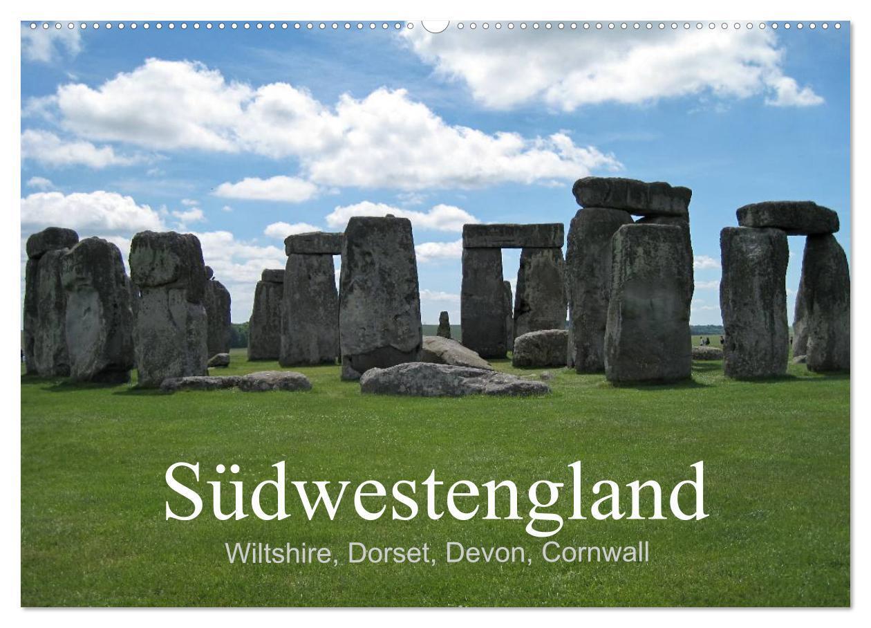 Cover: 9783435630707 | Südwestengland (Wandkalender 2025 DIN A2 quer), CALVENDO...