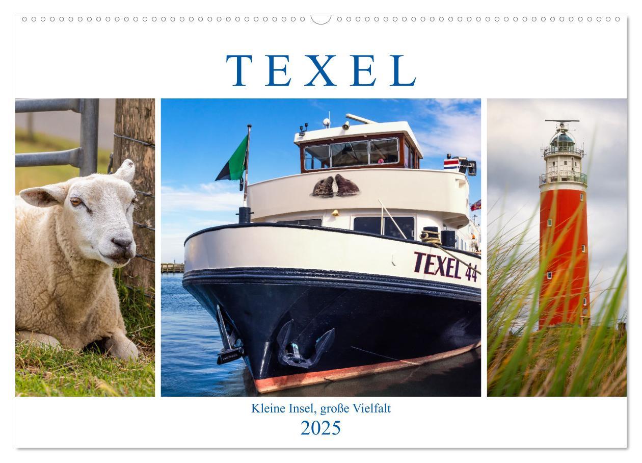 Cover: 9783435106264 | Texel - Kleine Insel, große Vielfalt (Wandkalender 2025 DIN A2...