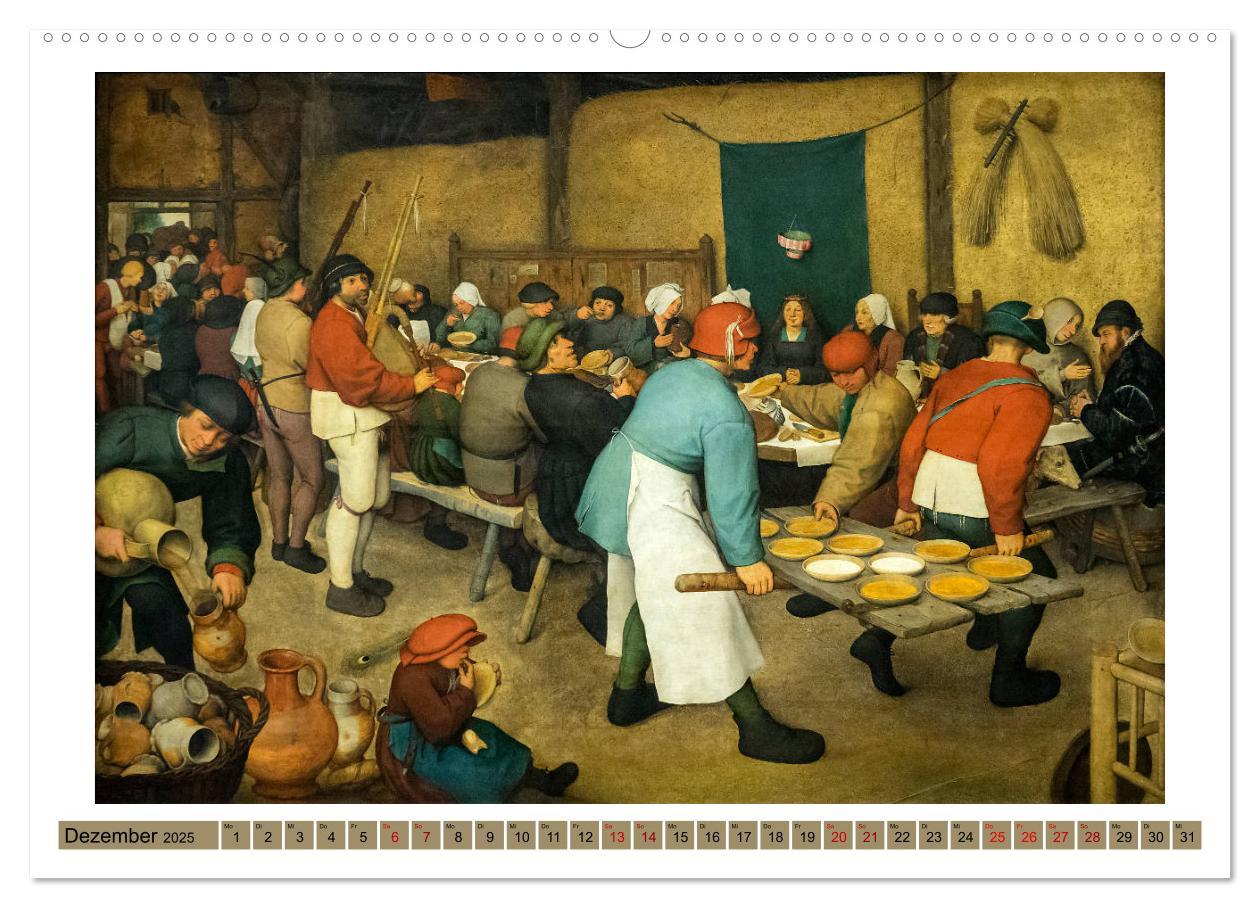 Bild: 9783435304745 | Pieter Bruegel d.Ä. (Wandkalender 2025 DIN A2 quer), CALVENDO...