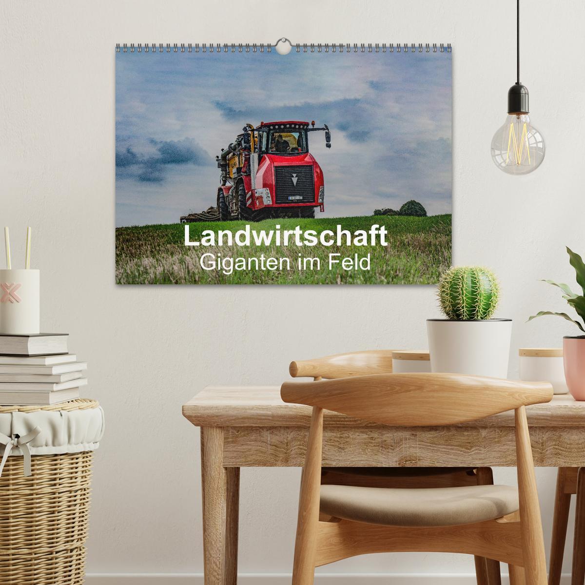 Bild: 9783435239344 | Landwirtschaft - Giganten im Feld (Wandkalender 2025 DIN A3 quer),...