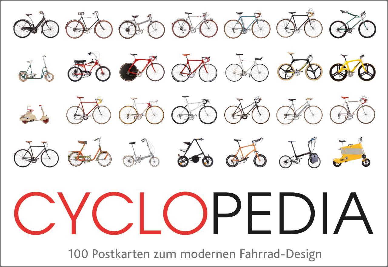 Cover: 9783832199043 | Cyclopedia. 100 Postkarten zum modernen Fahrrad-Design | Embacher