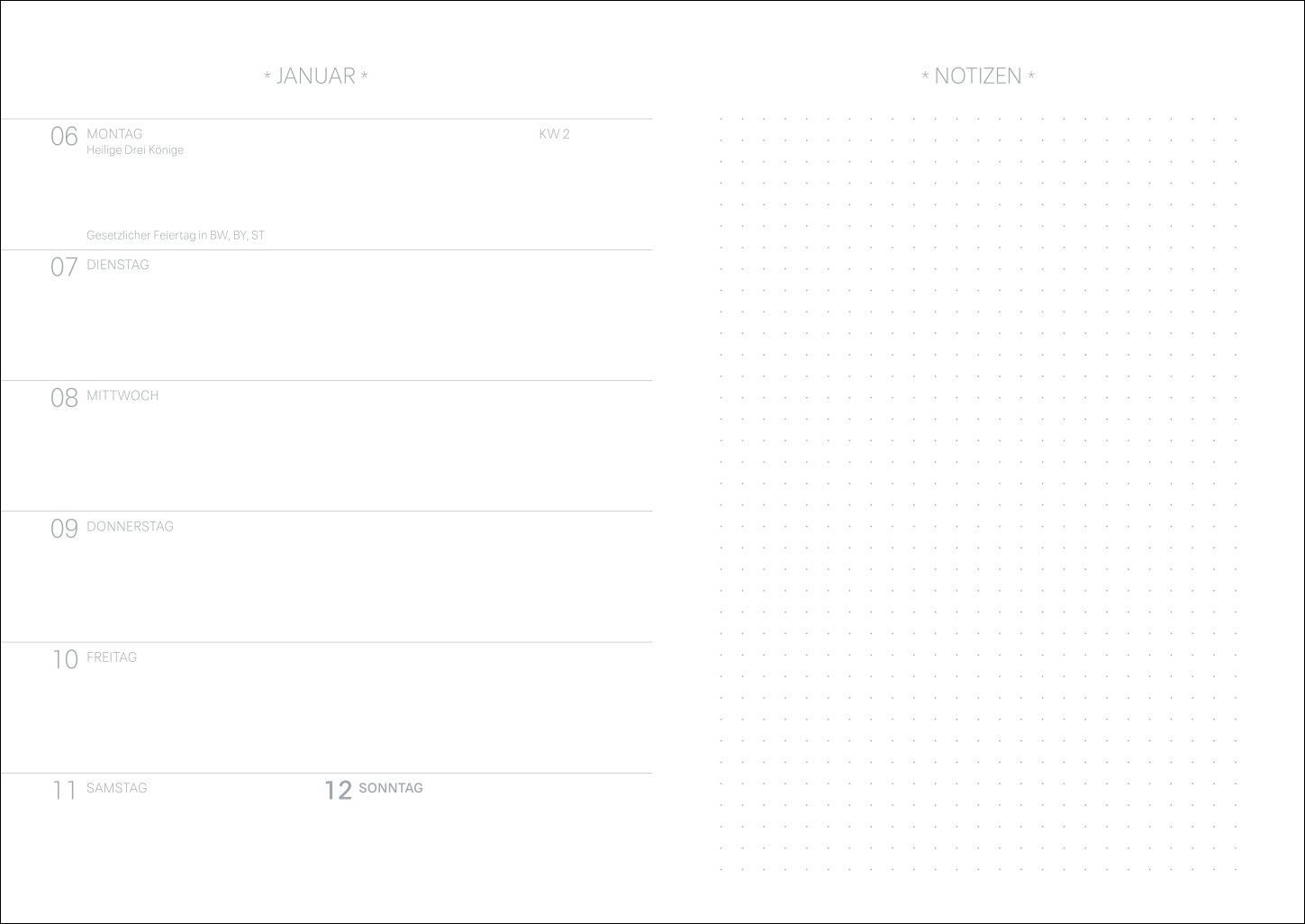 Bild: 9783756408467 | Design Diary Nature 2025 | Buch | Bullet Journal Kalender Heye | 2025