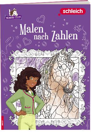 Cover: 9783960807100 | schleich® Horse Club(TM) - Malen nach Zahlen | Taschenbuch | 64 S.