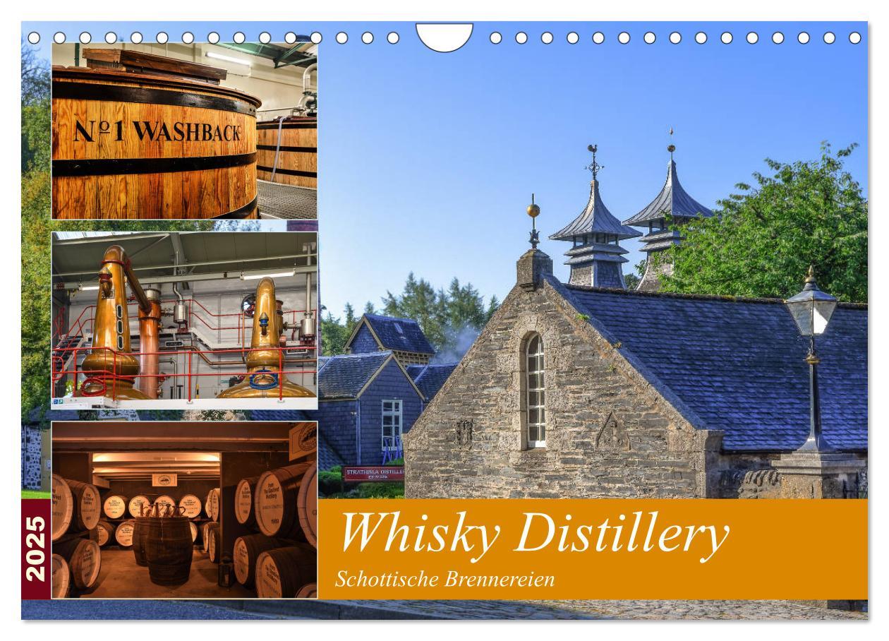 Cover: 9783435198429 | Whisky Distillery - Schottische Brennereien (Wandkalender 2025 DIN...