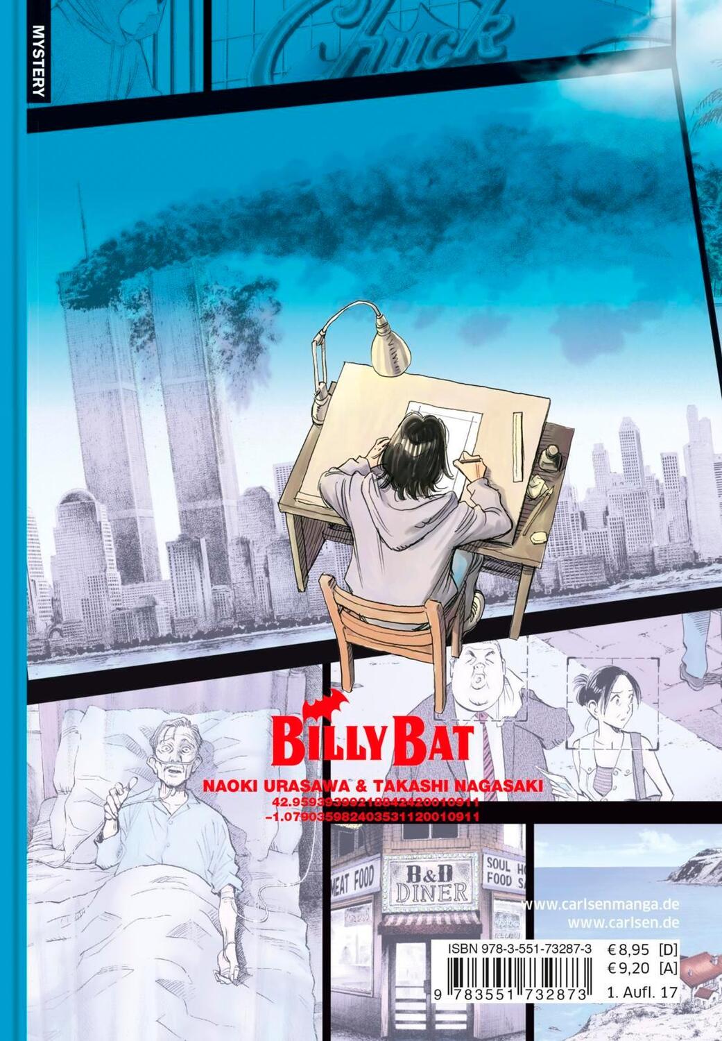 Rückseite: 9783551732873 | Billy Bat 17 | Naoki Urasawa (u. a.) | Taschenbuch | Billy Bat | 2017