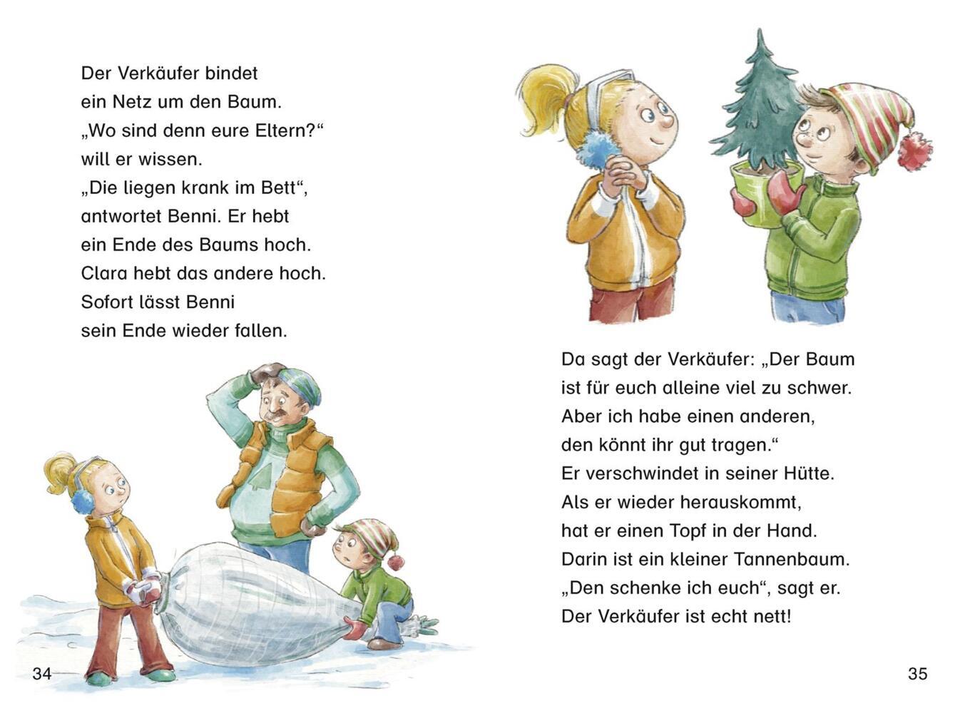 Bild: 9783737332873 | Benni und Clara retten Weihnachten | Luise Holthausen | Buch | 64 S.