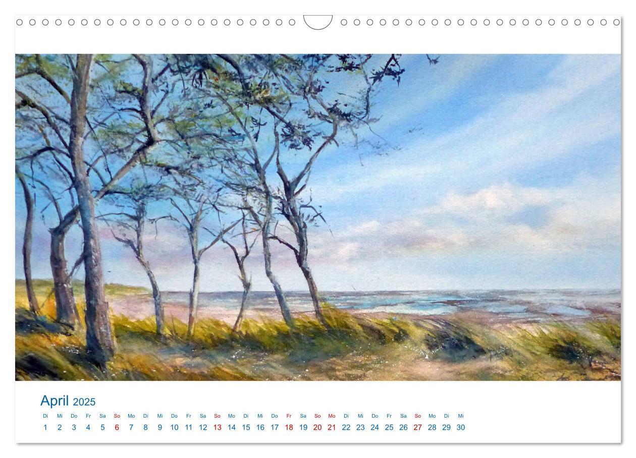 Bild: 9783457146668 | Föhr - Aquarelle (Wandkalender 2025 DIN A3 quer), CALVENDO...