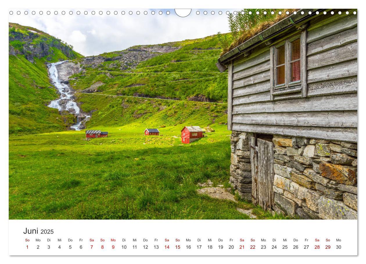 Bild: 9783435278855 | Wasserfälle in Norwegen (Wandkalender 2025 DIN A3 quer), CALVENDO...