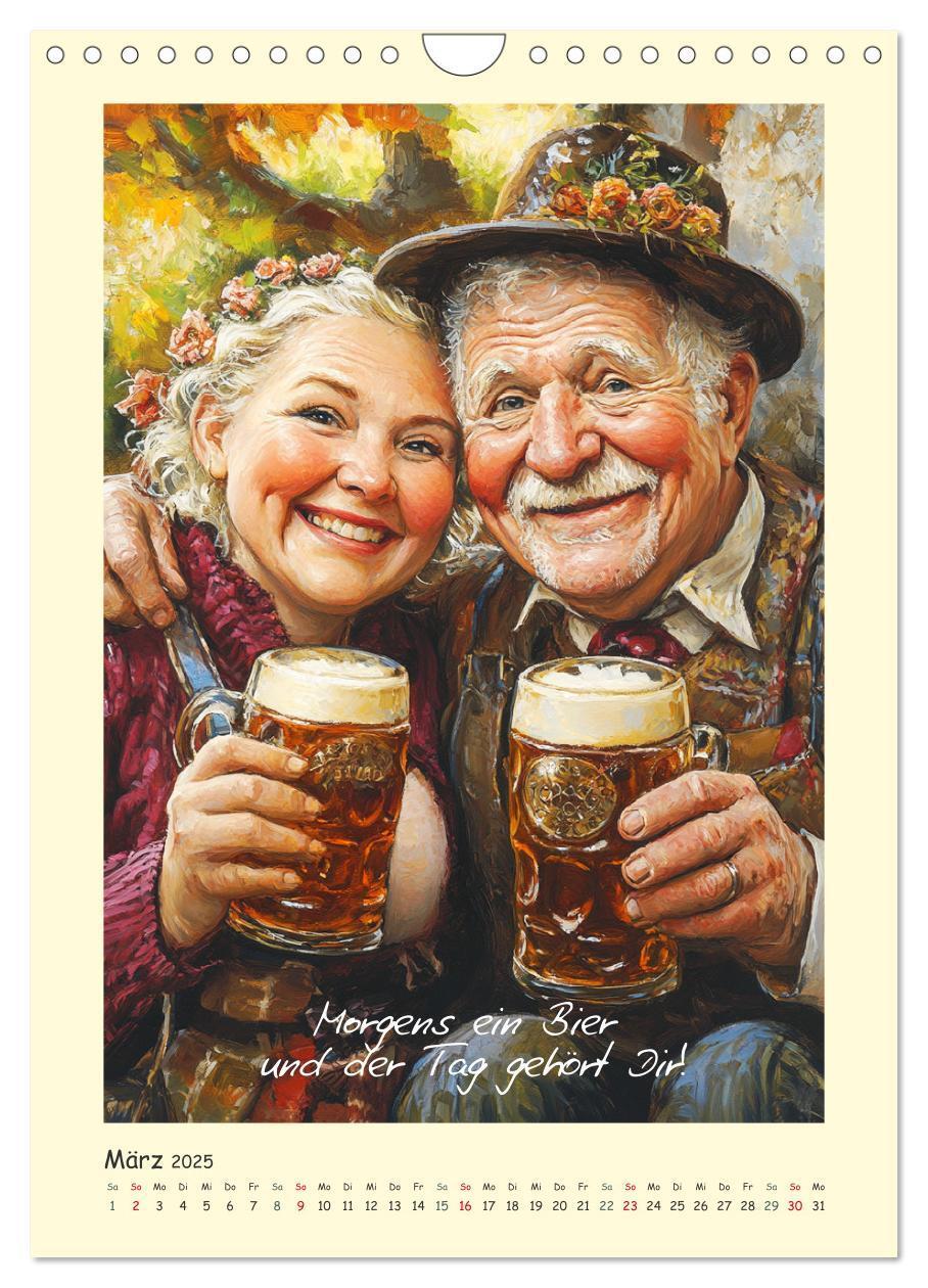 Bild: 9783457189801 | Bier, Bäuche, Sprüche. Spaß mit Hopfen und Malz (Wandkalender 2025...