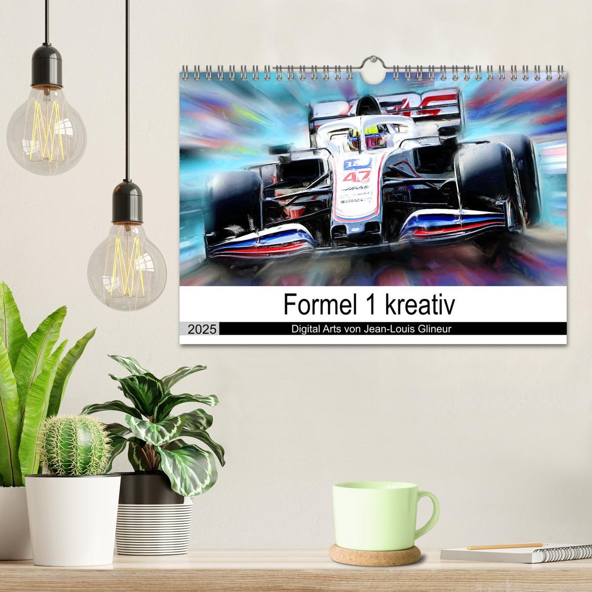 Bild: 9783435301669 | Formel 1 kreativ - Digital Art von Jean-Louis Glineur (Wandkalender...