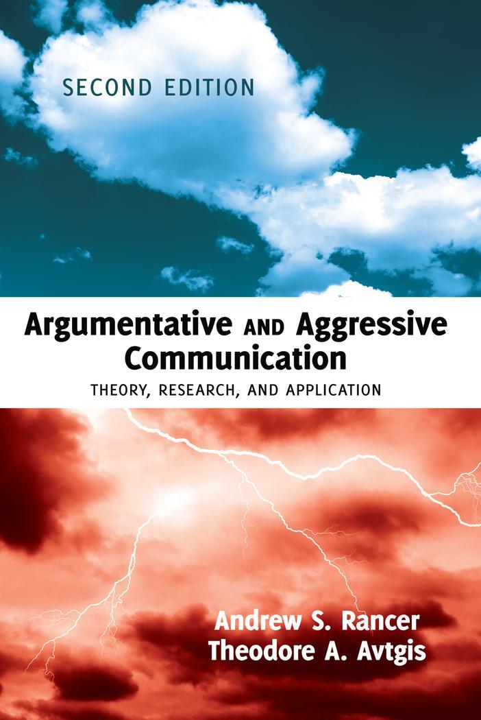 Cover: 9781433116636 | Argumentative and Aggressive Communication | Avtgis (u. a.) | Buch