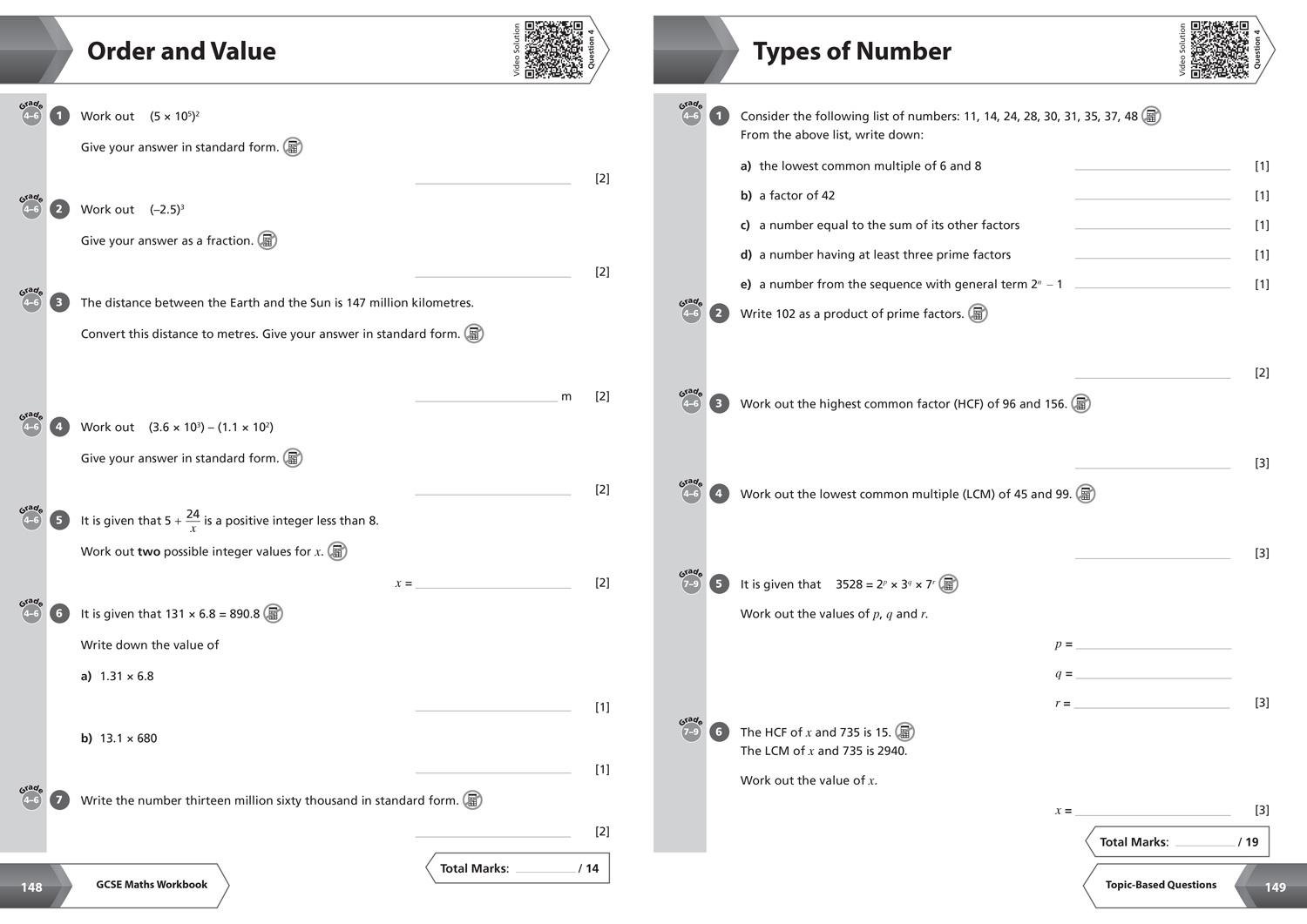 Bild: 9780008112509 | AQA GCSE 9-1 Maths Higher All-in-One Complete Revision and Practice