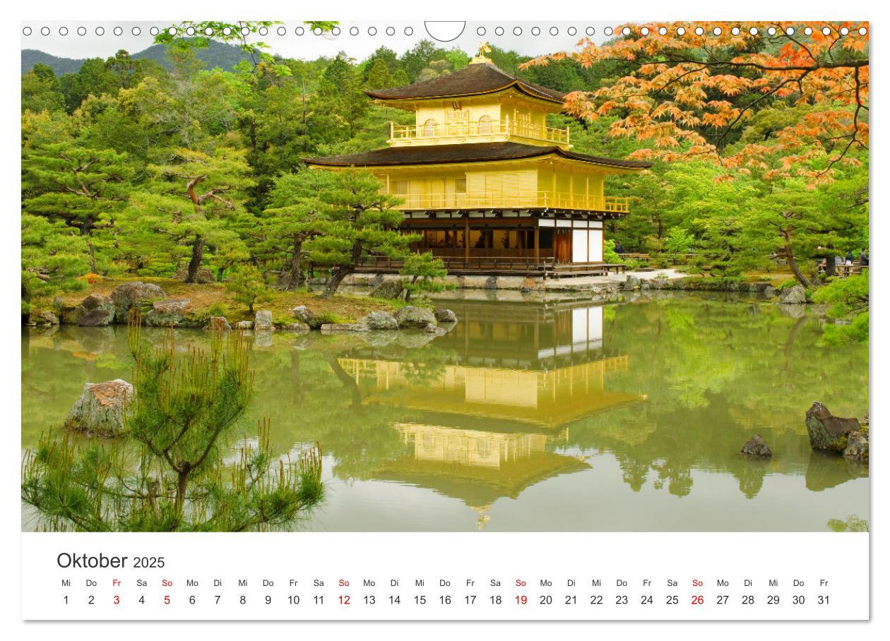 Bild: 9783383968211 | Gärten in Japan (Wandkalender 2025 DIN A3 quer), CALVENDO...