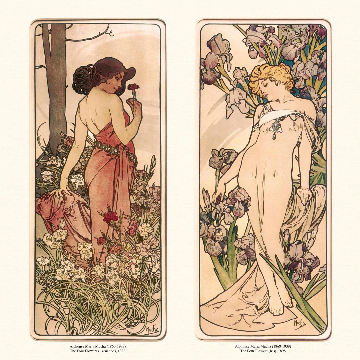 Bild: 9783959294393 | Alphonse Mucha 2025 | Kalender 2025 | Kalender | Tushita Fine Arts