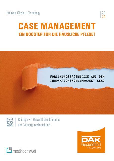 Cover: 9783988000859 | Case Management - Ein Booster für die häusliche Pflege? | Taschenbuch