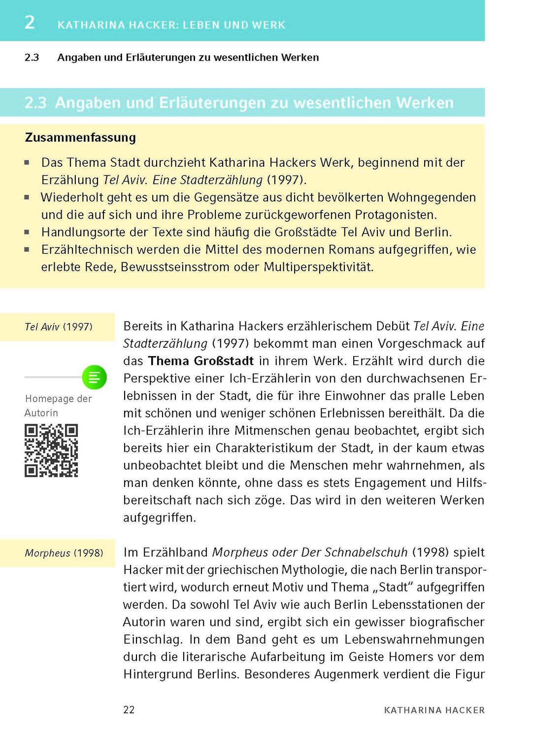 Bild: 9783804420649 | Die Habenichtse - Textanalyse und Interpretation | Katharina Hacker