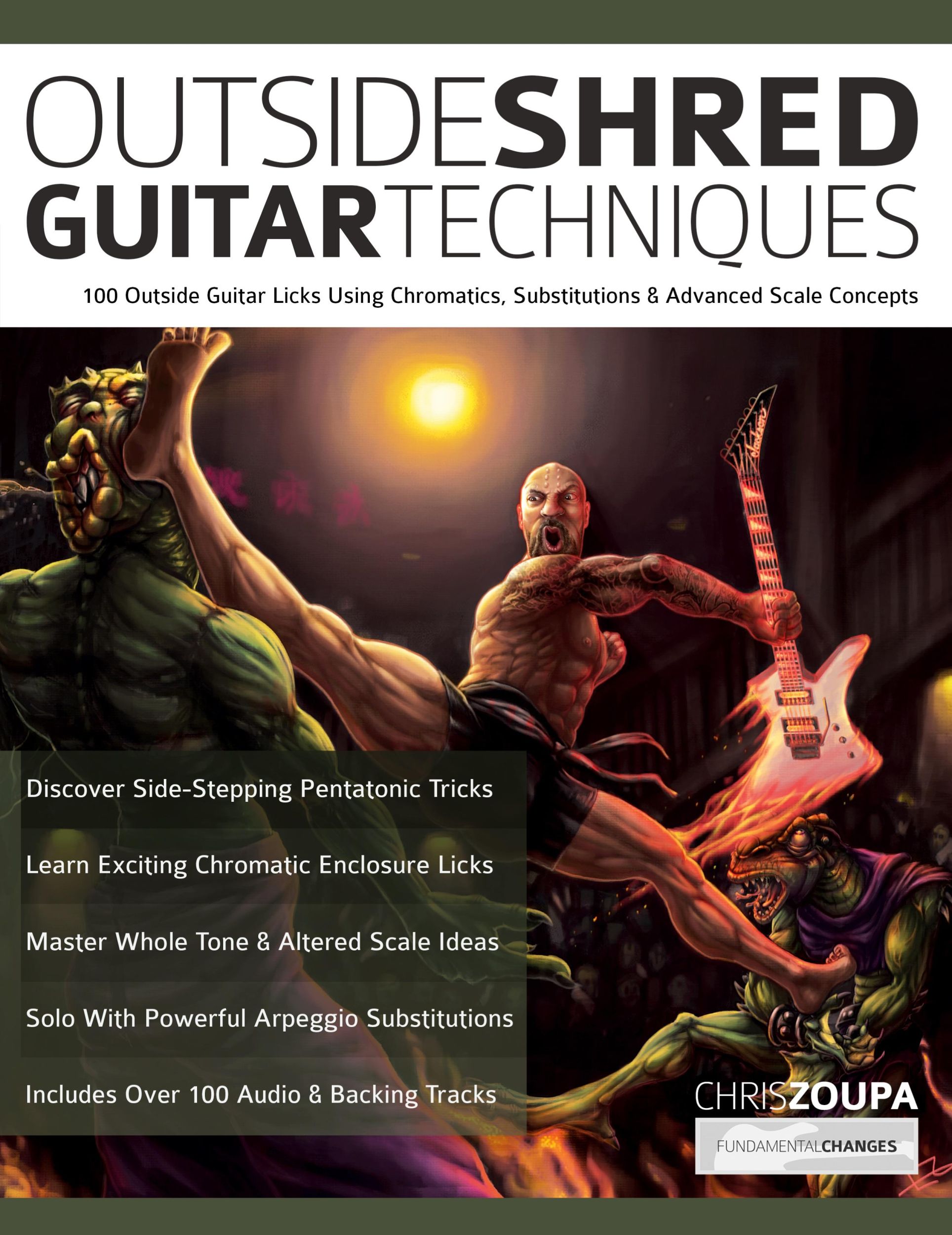 Cover: 9781789334432 | Outside Shred Guitar Techniques | Chris Zoupa (u. a.) | Taschenbuch