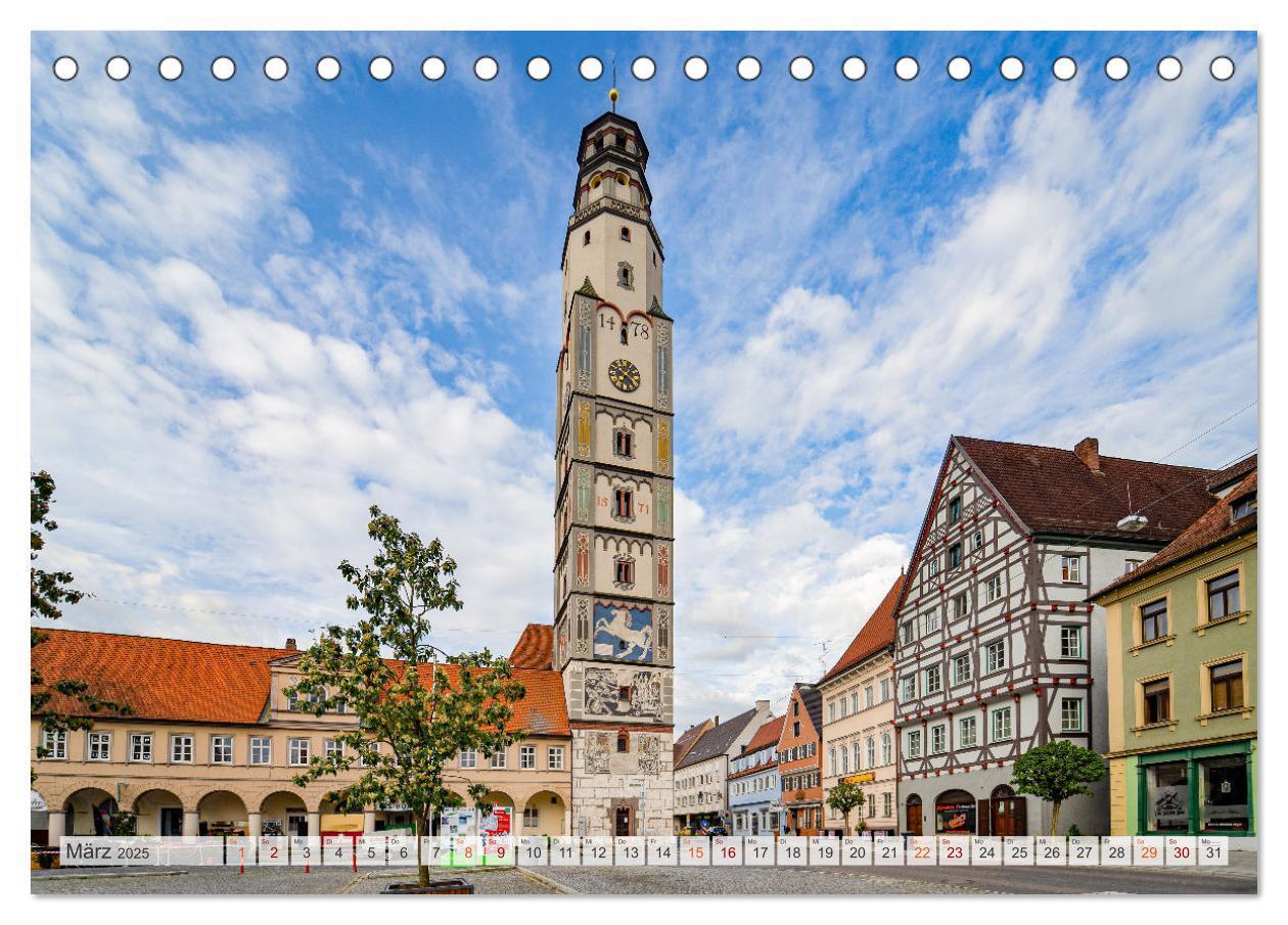 Bild: 9783435054220 | Lauingen Impressionen (Tischkalender 2025 DIN A5 quer), CALVENDO...