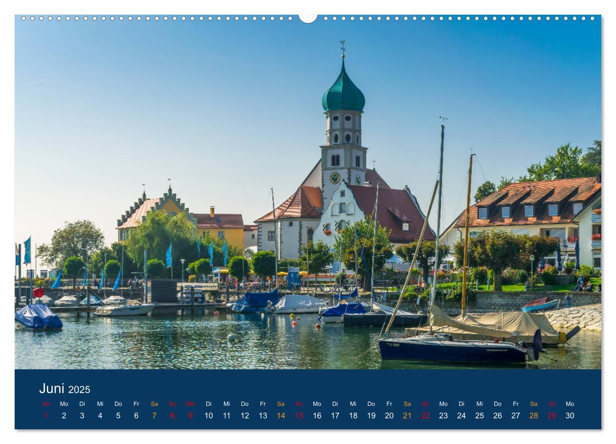 Bild: 9783435412679 | Ansichten vom Bodensee (Wandkalender 2025 DIN A2 quer), CALVENDO...