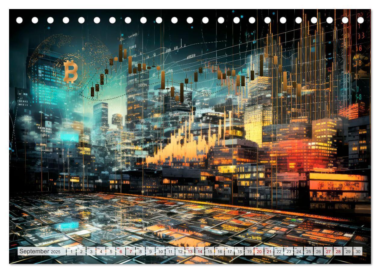 Bild: 9783383856976 | Krypto und Blockchain (Tischkalender 2025 DIN A5 quer), CALVENDO...