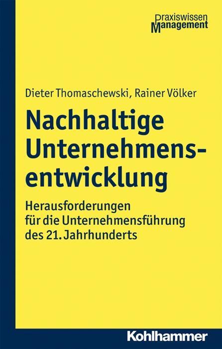 Cover: 9783170296602 | Nachhaltige Unternehmensentwicklung | Dieter Thomaschewski | Buch