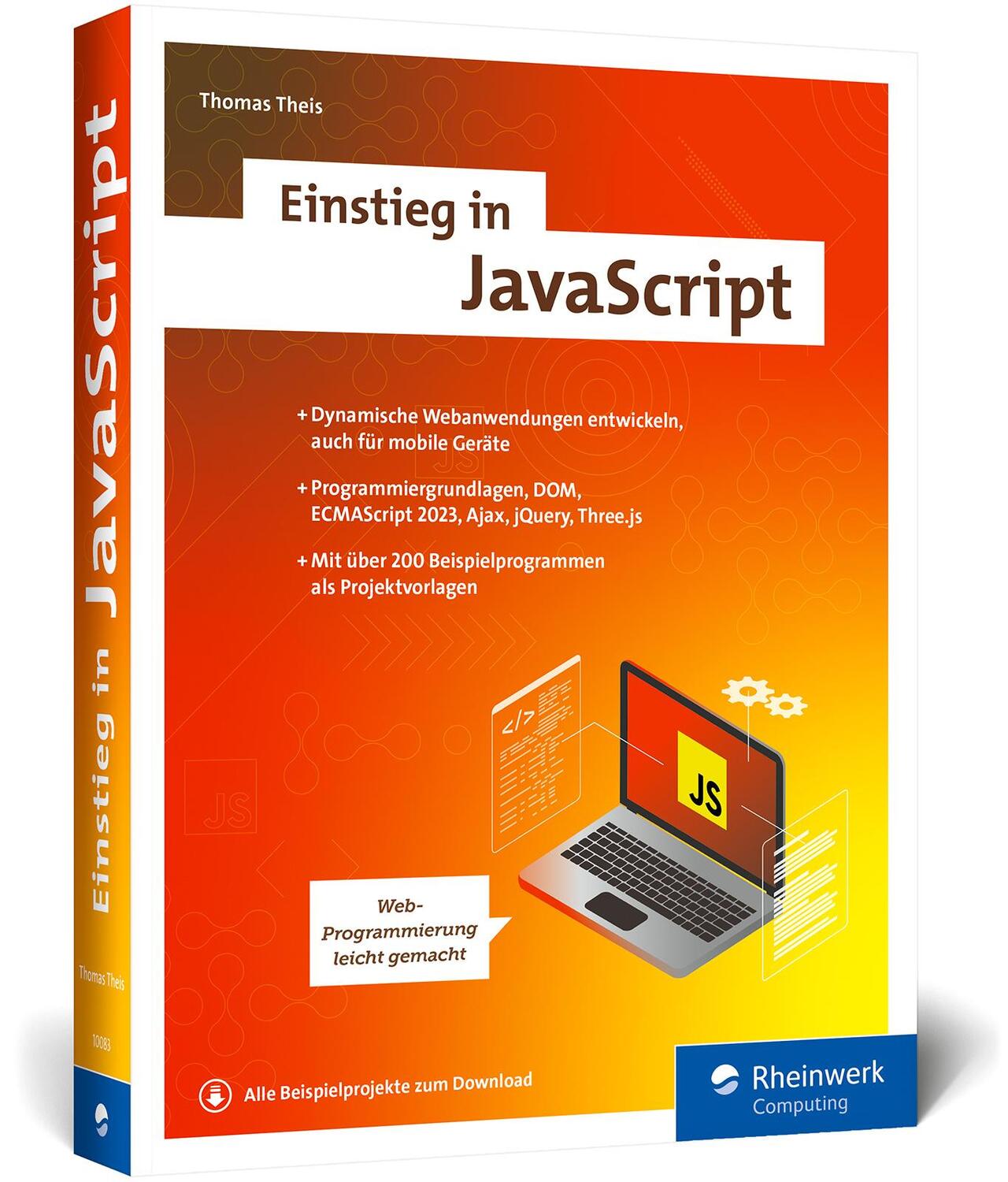 Cover: 9783367100835 | Einstieg in JavaScript | Thomas Theis | Taschenbuch | 504 S. | Deutsch