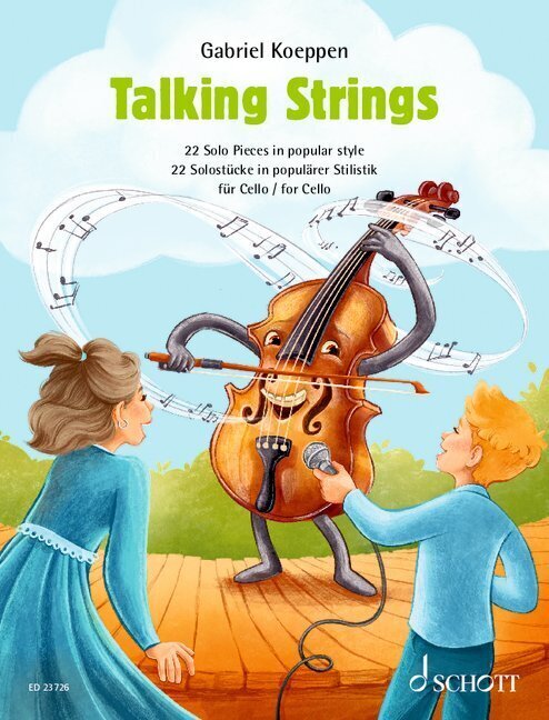 Cover: 9783795731144 | Talking Strings | 22 Solostücke in populärer Stilistik. Violoncello.