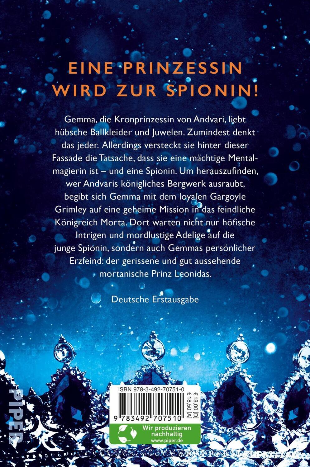 Rückseite: 9783492707510 | Die Saphirkrone | Jennifer Estep | Taschenbuch | Gargoyle Queen | 2022