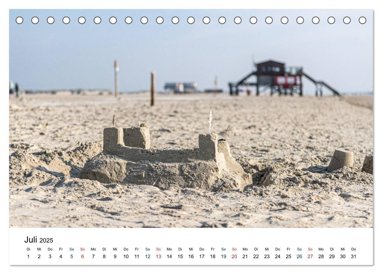 Bild: 9783435148936 | Unterwegs in Nordfriesland (Tischkalender 2025 DIN A5 quer),...