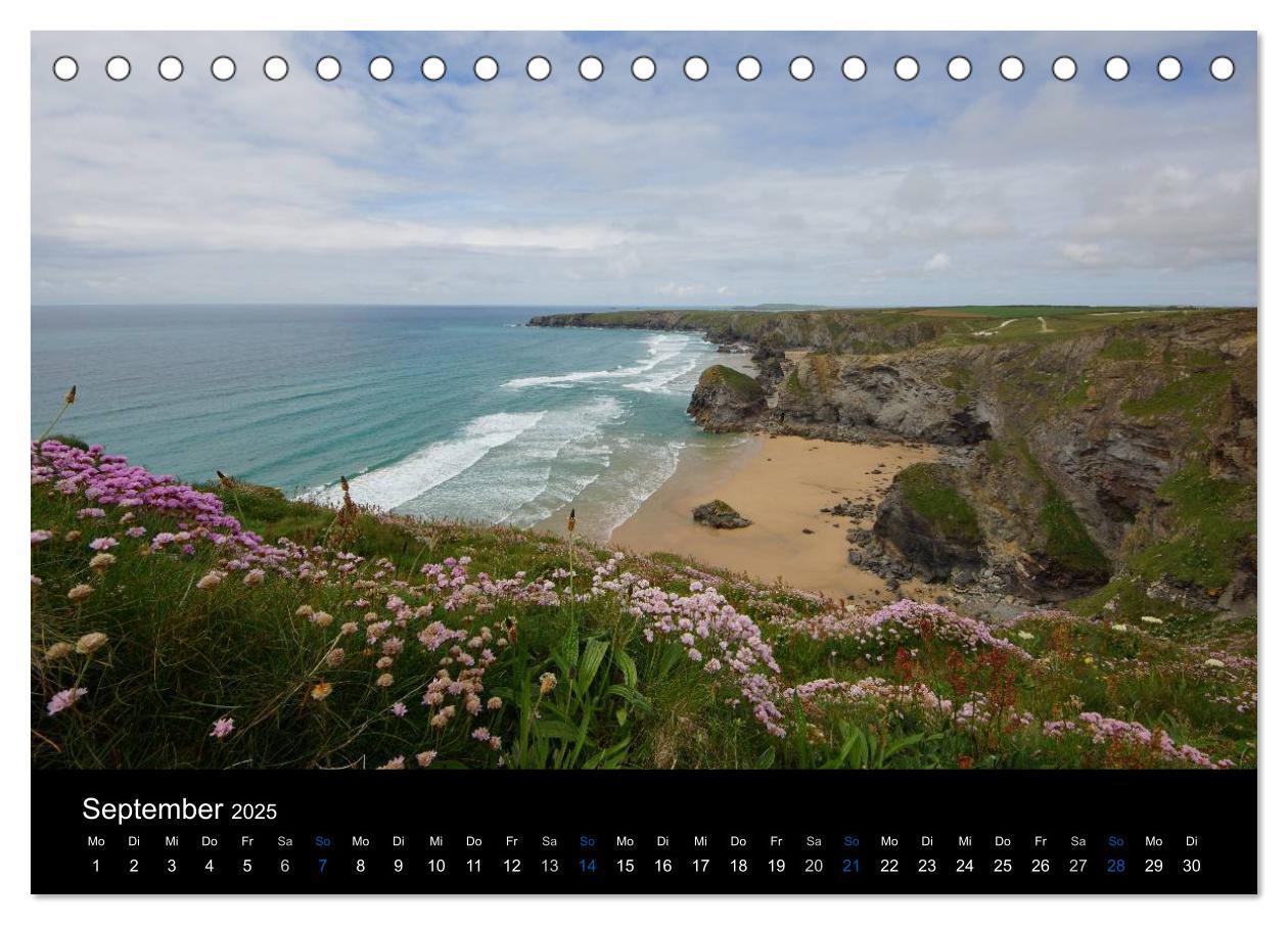 Bild: 9783435666744 | Anblicke und Ausblicke in Cornwall (Tischkalender 2025 DIN A5...