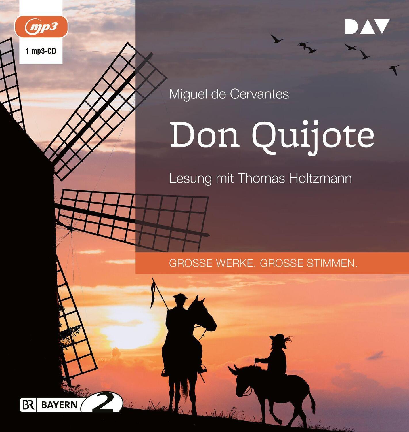 Cover: 9783742425430 | Don Quijote | Lesung mit Thomas Holtzmann (1 mp3-CD) | Cervantes | MP3