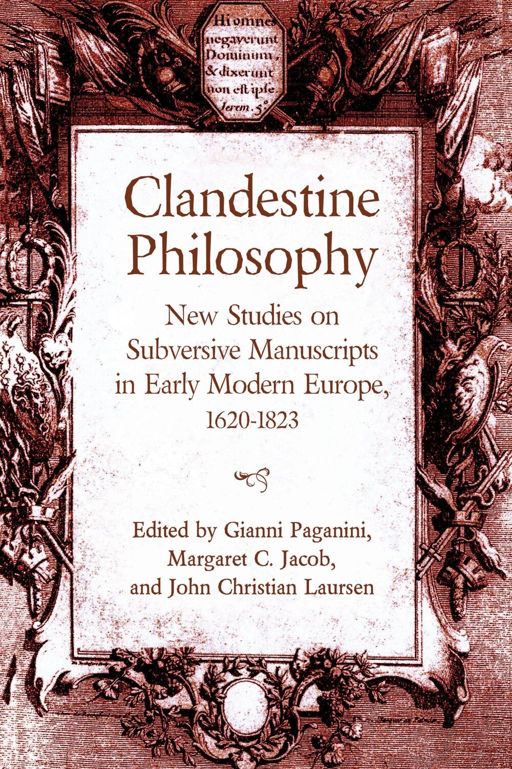 Cover: 9781487504618 | Clandestine Philosophy | Gianni Paganini (u. a.) | Buch | Englisch