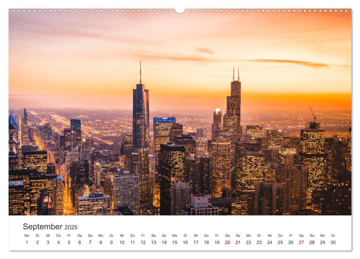 Bild: 9783435060405 | Chicago - Eine einzigartige Stadt. (Wandkalender 2025 DIN A2 quer),...