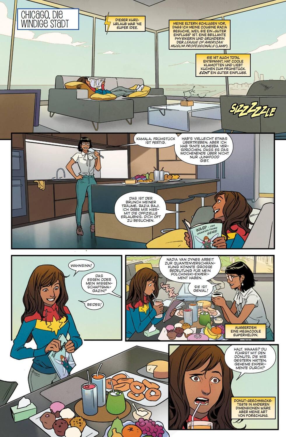 Bild: 9783741628986 | Ms. Marvel: Über die Grenzen | Samira Ahmed | Taschenbuch | 124 S.