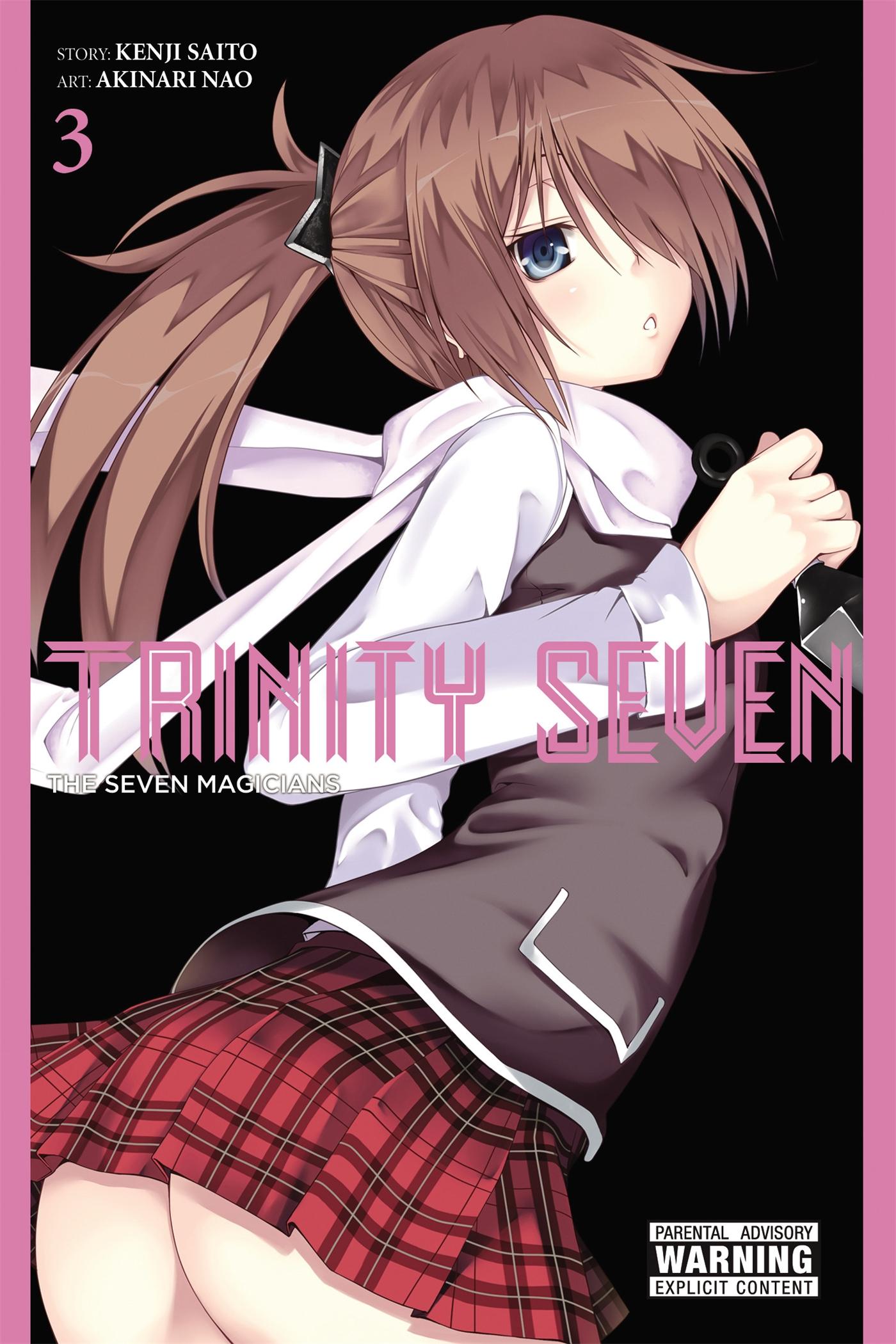 Cover: 9780316263689 | Trinity Seven, Vol. 3 | The Seven Magicians | Kenji Saitou | Buch